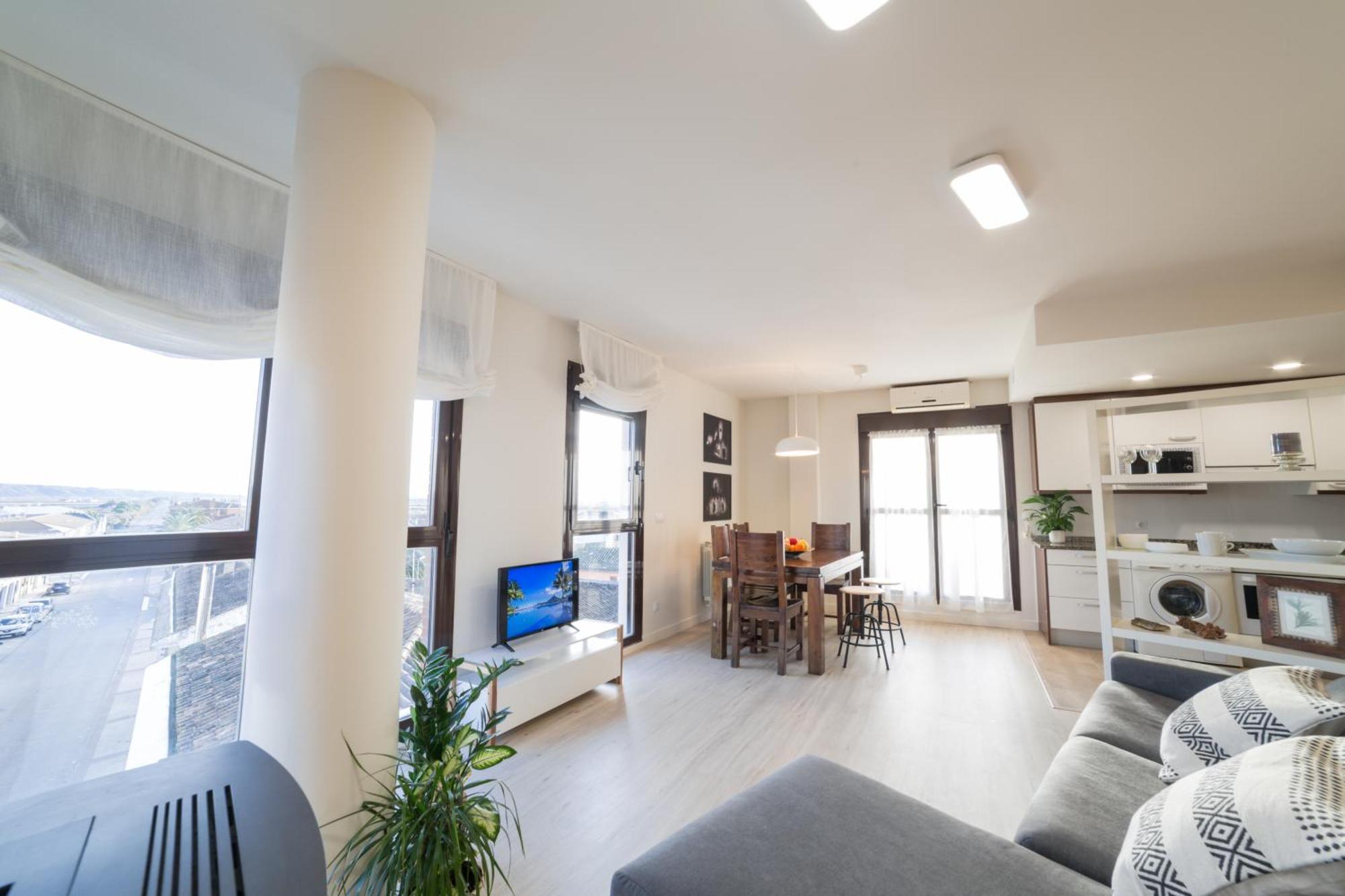 Apartamento Atico Bardenas Arguedas Buitenkant foto